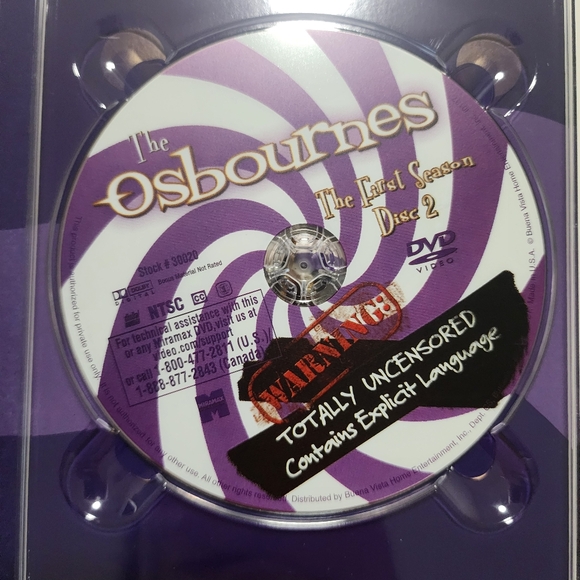 The Osbournes: The First and Second Seasons DVD Sets Ozzy Osbourne - Picture 7 of 7